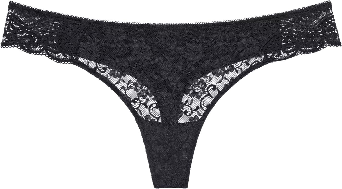 Dames Amourette Hipster String Black