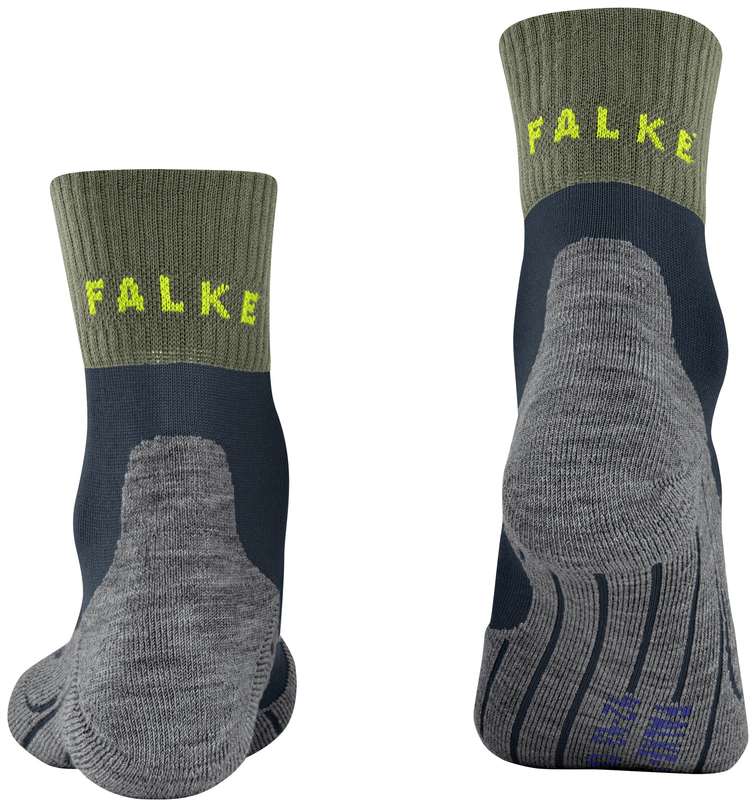 FALKE Heren TK2 Explore Cool Short Wandelsokken Space Blue