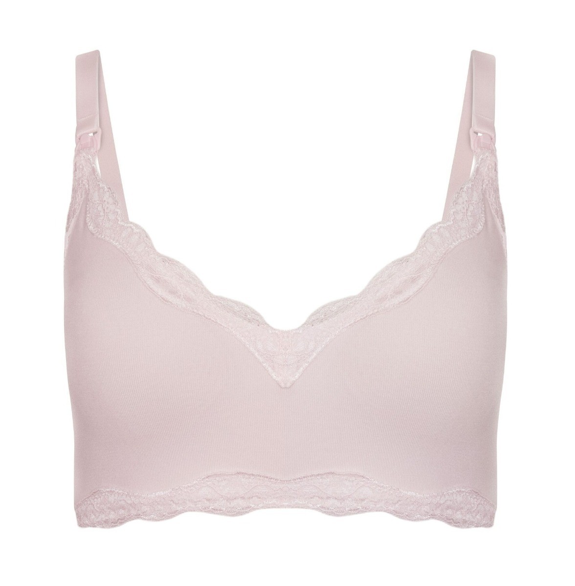 Dames Mama Lace Bralette Rose