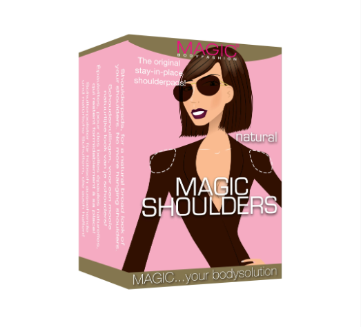MAGIC Bodyfashion Dames Shoulderpads Natural Latte