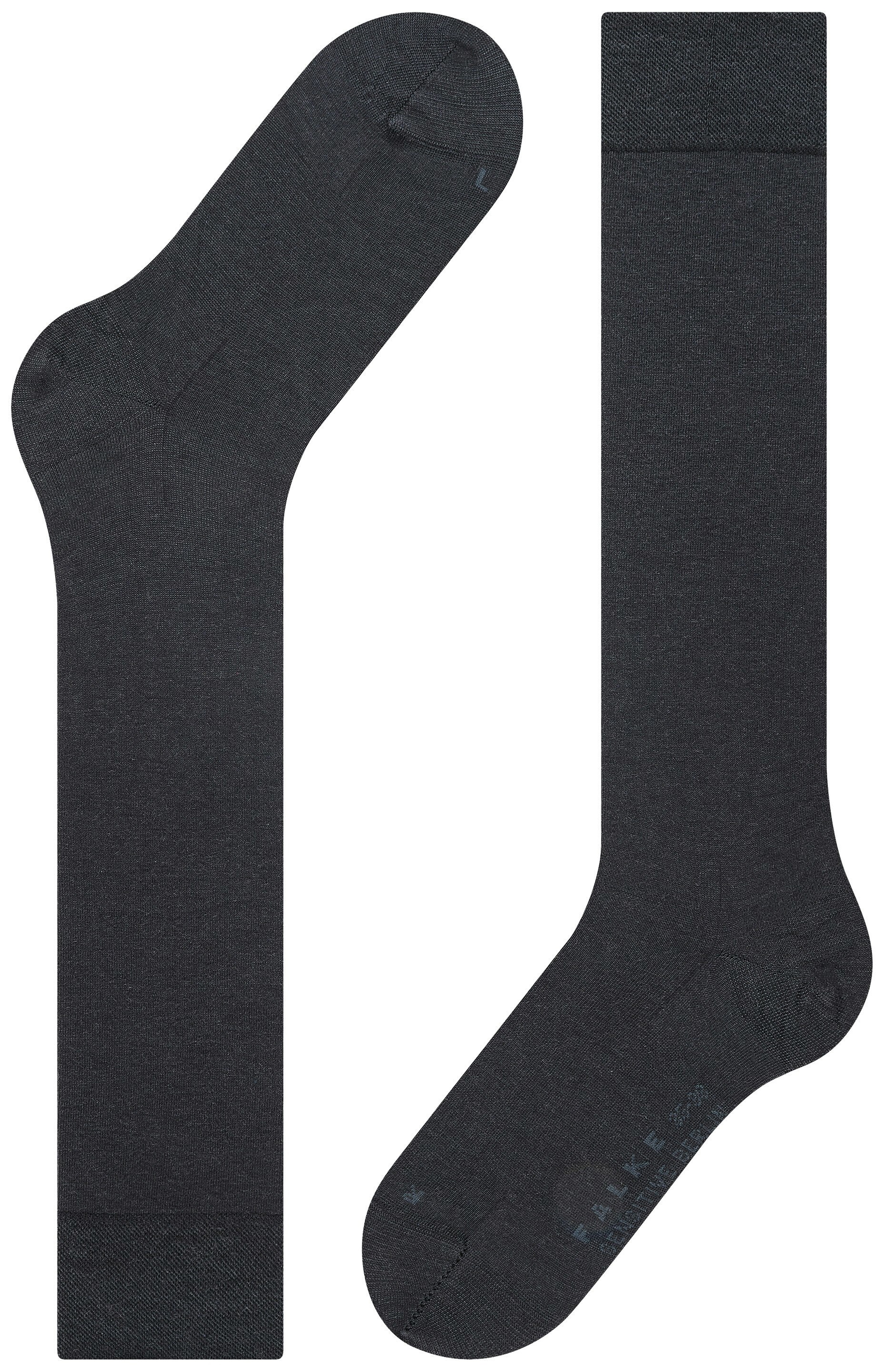 FALKE Dames Sensitive Berlin Kniekousen Dark Navy