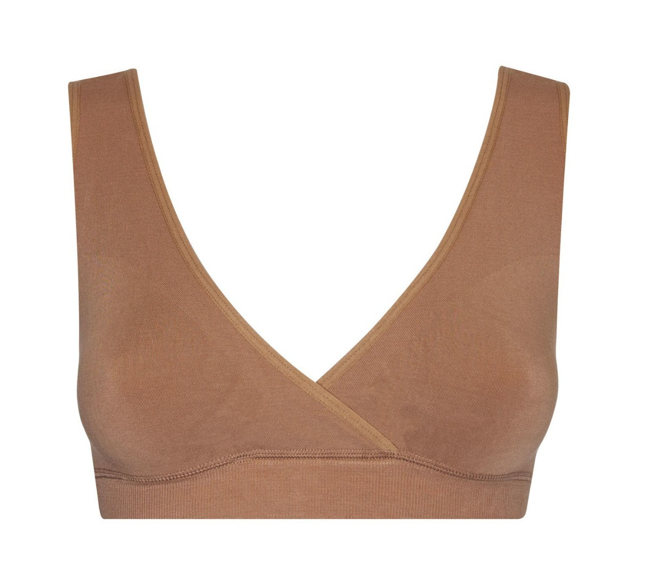 Dames Soft Bra Bamboo Mocha