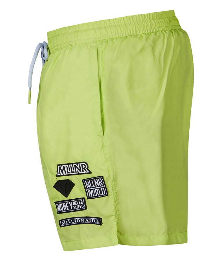 Heren Zwemshort Liam Neongroen