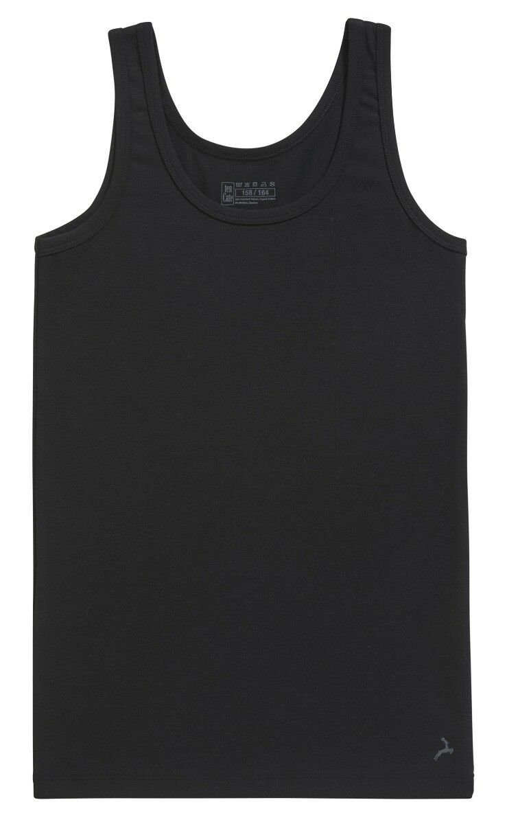 Basics Organic Cotton Stretch Jongens Hemd Zwart Basics Organic Cotton Stretch Jongens Hemd Zwart