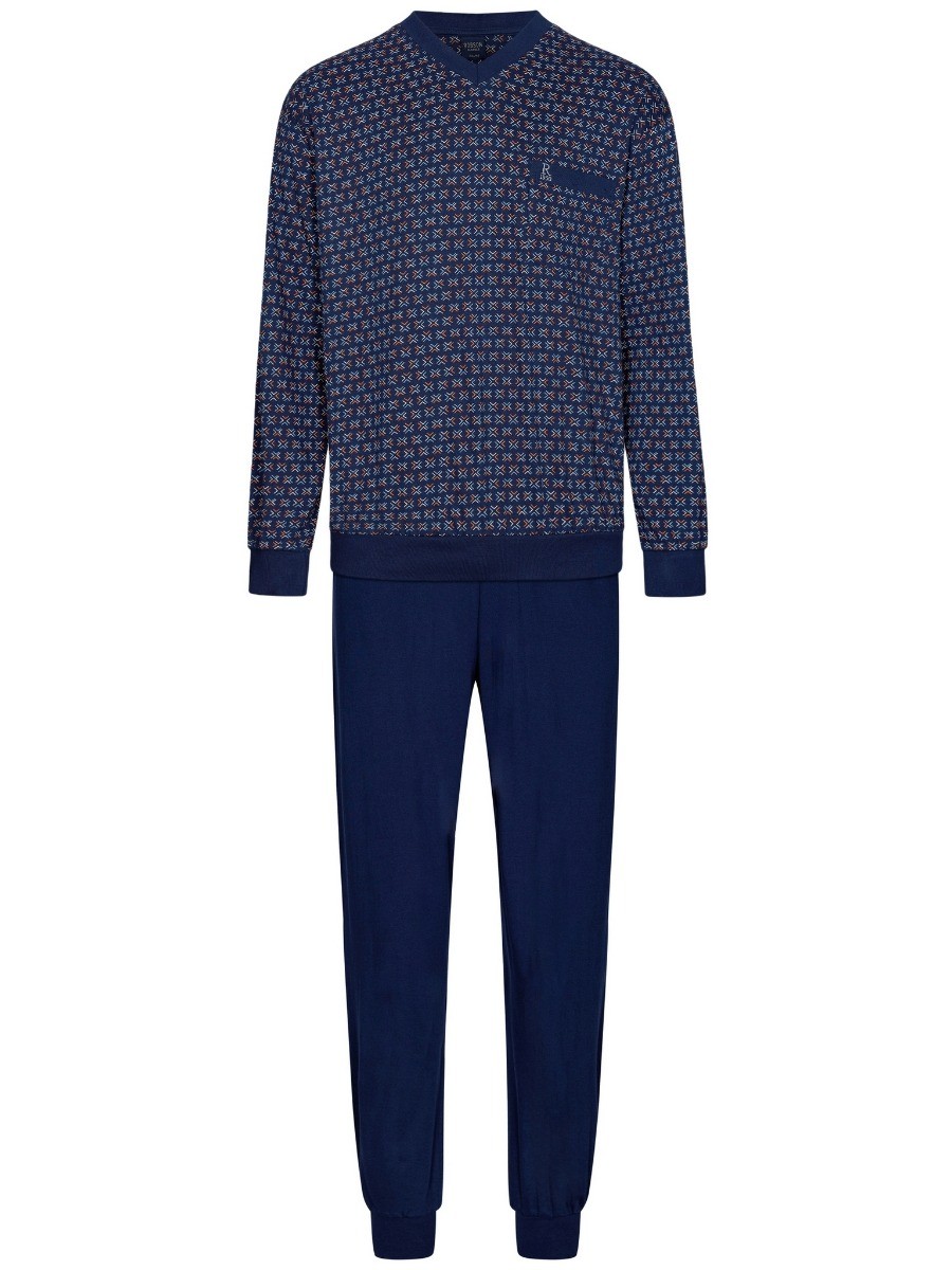 Heren Pyjama Blauw