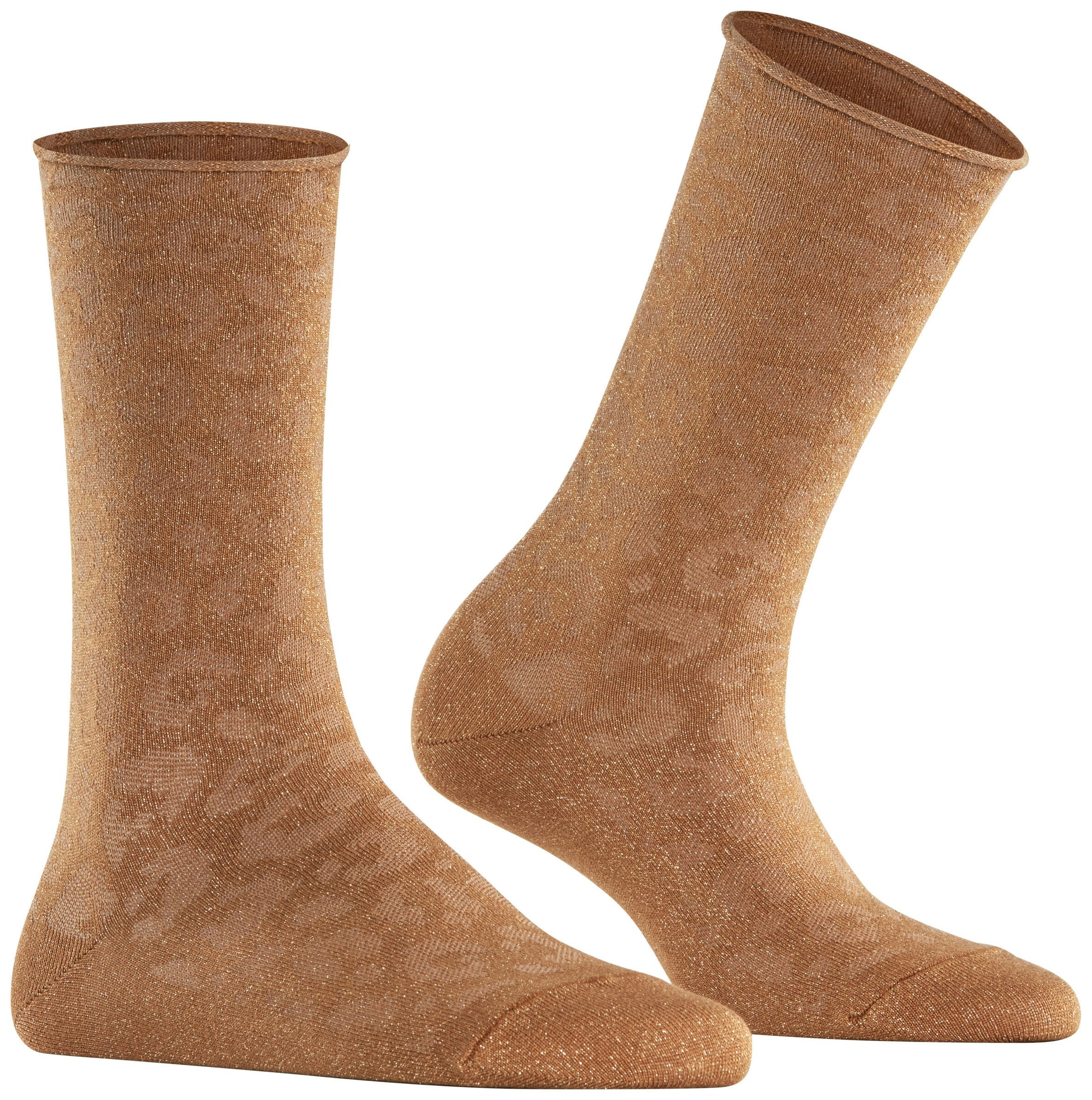 FALKE Dames Shiny Special Edition Geel