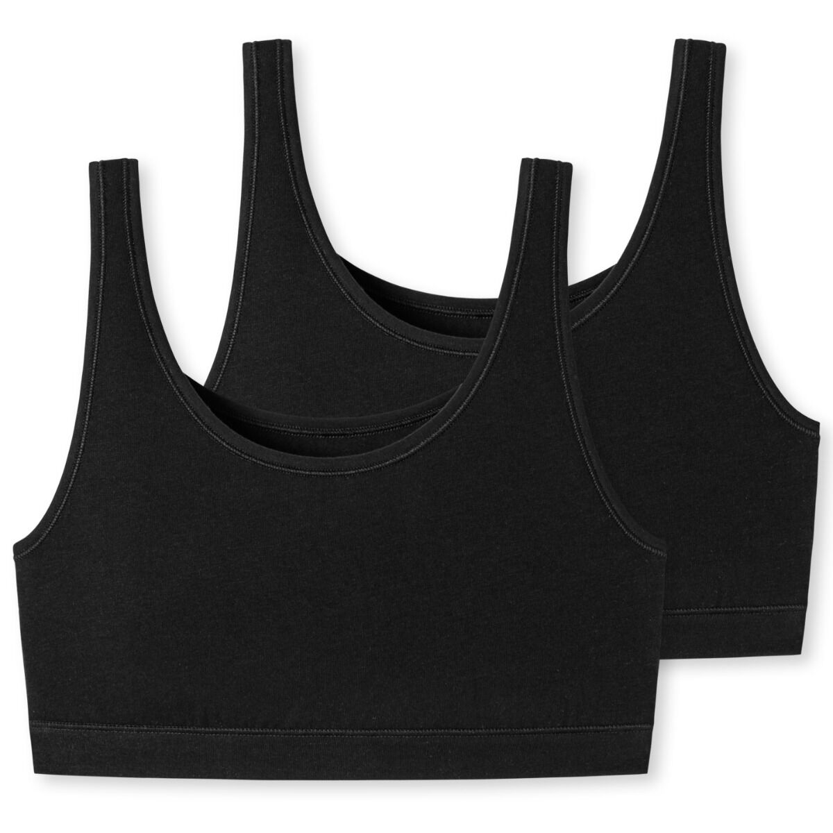 95/5 Dames Top 2-Pack Black