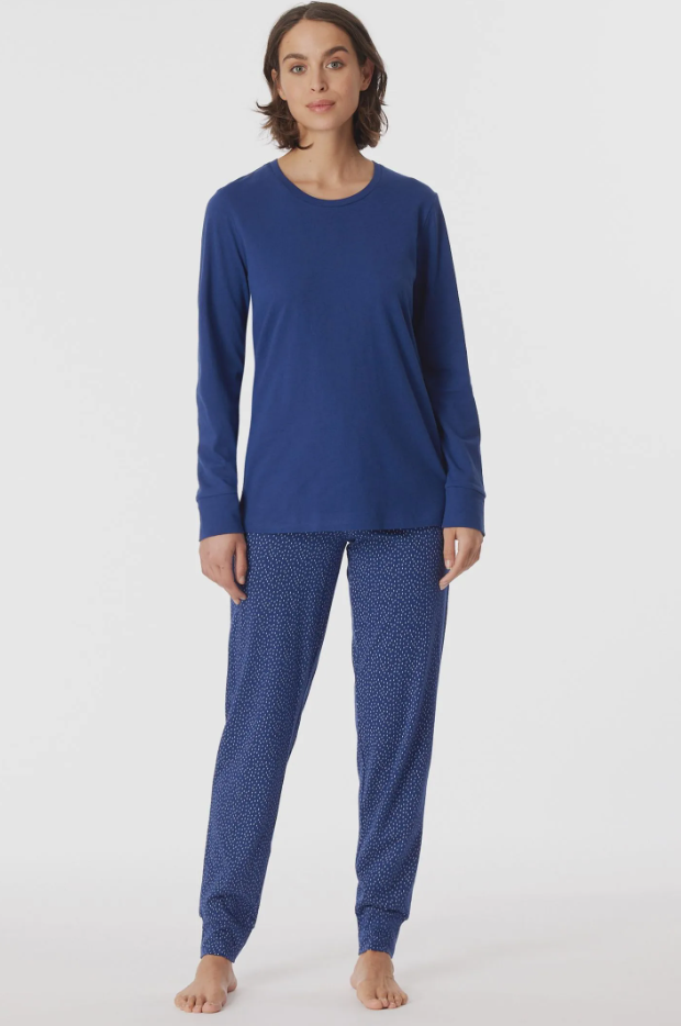 Comfort Essentials Dames Pyjama Marineblauw