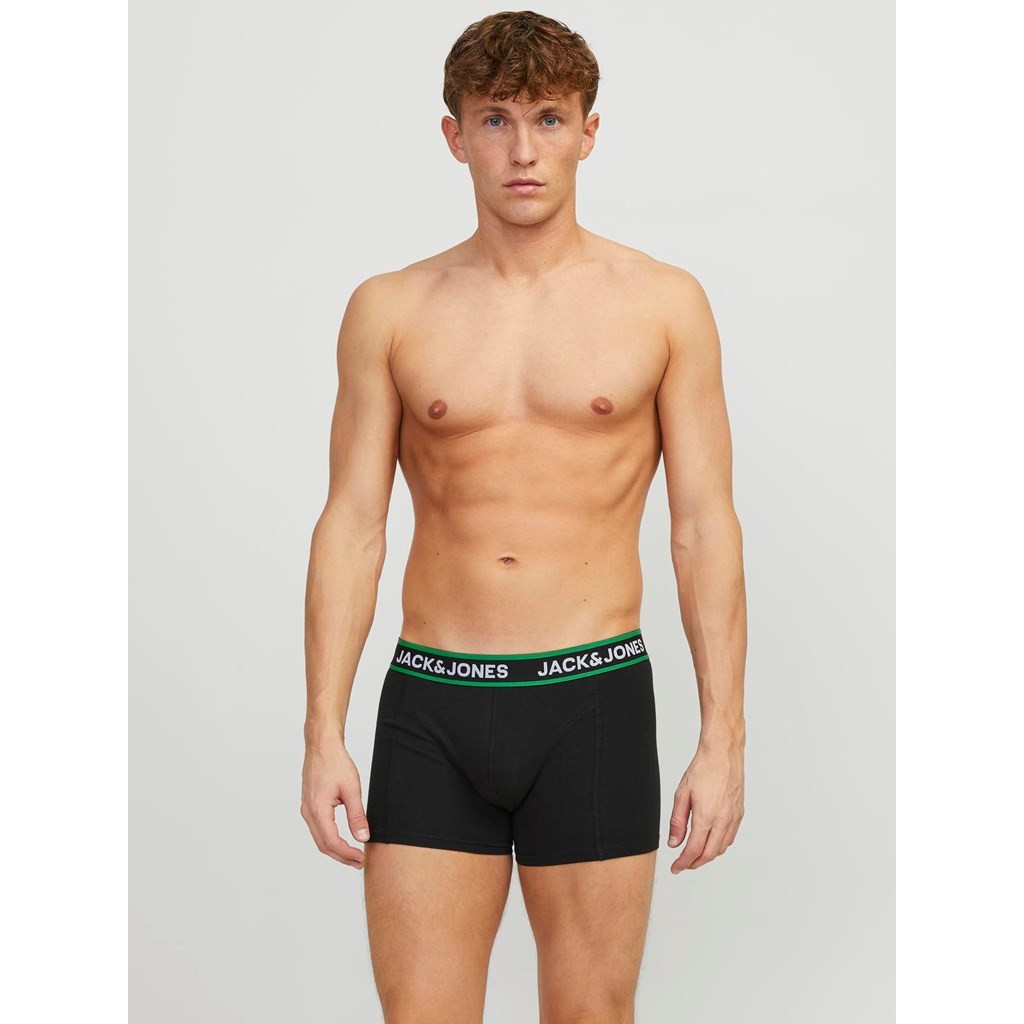 Jack&Jones Heren Jacpink Flowers Trunks 3-Pack Black
