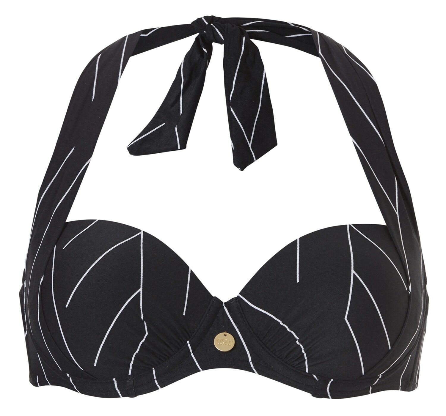 Ten Cate Beach TC WOW Dames Bikinitop Multiway Zwart/Streep