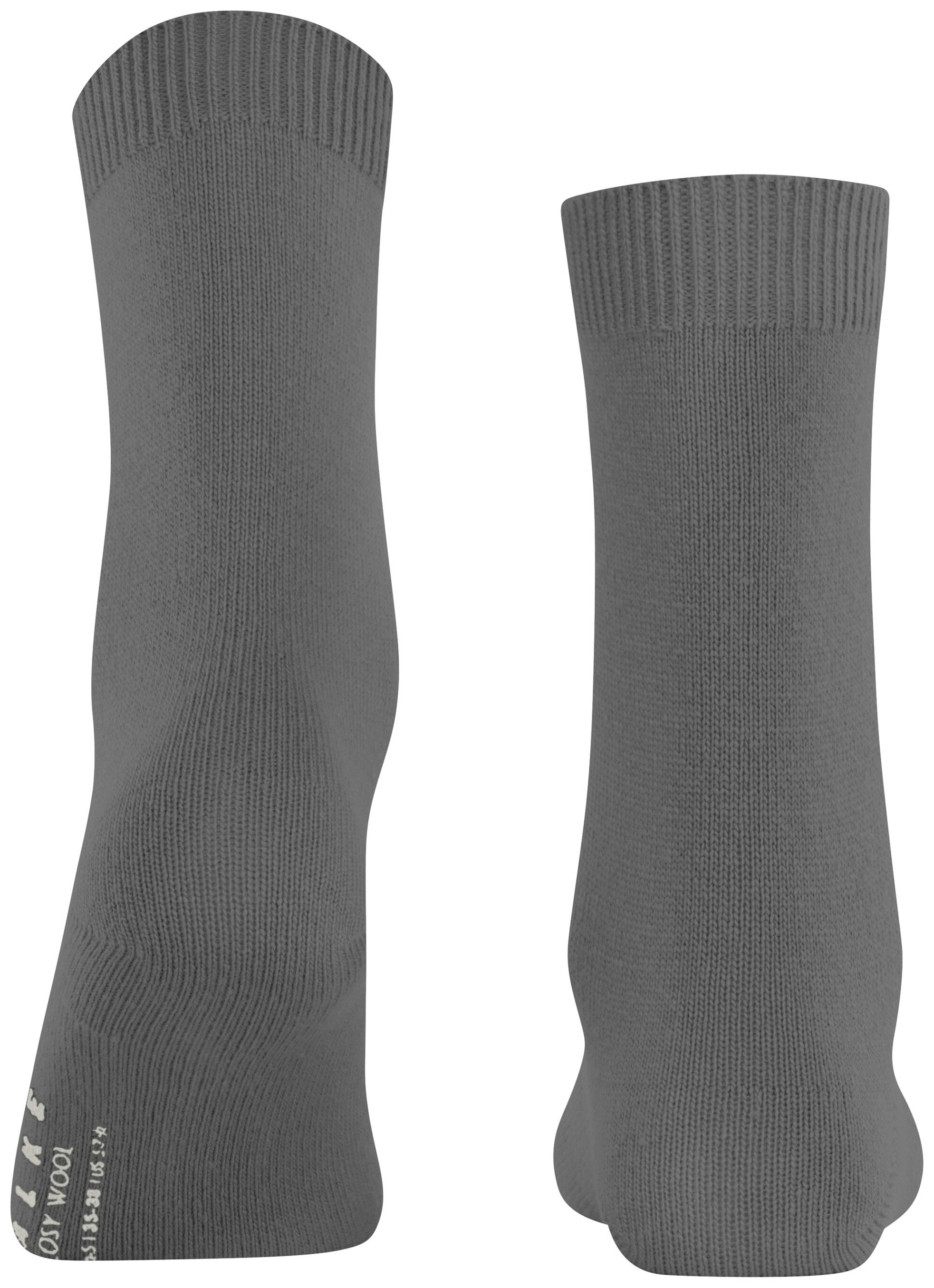 FALKE Dames Cosy Wool Sokken Grijs