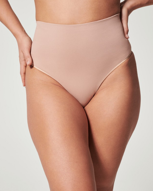 Dames EcoCare Seamless Shaping - Thong Toasted Oatmeal