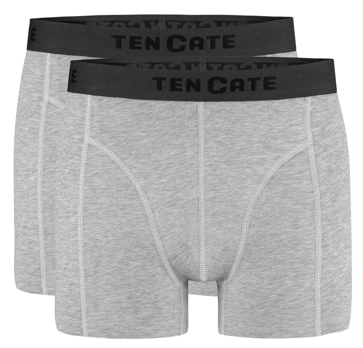 Heren Basics 2-Pack Boxershort Grijs