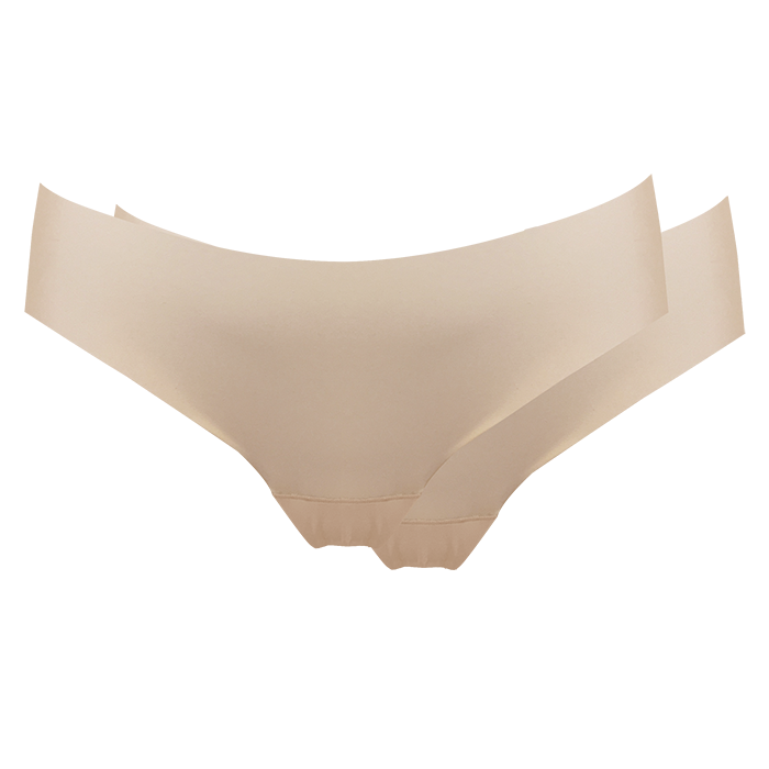 Dames String 2-Pack Latte