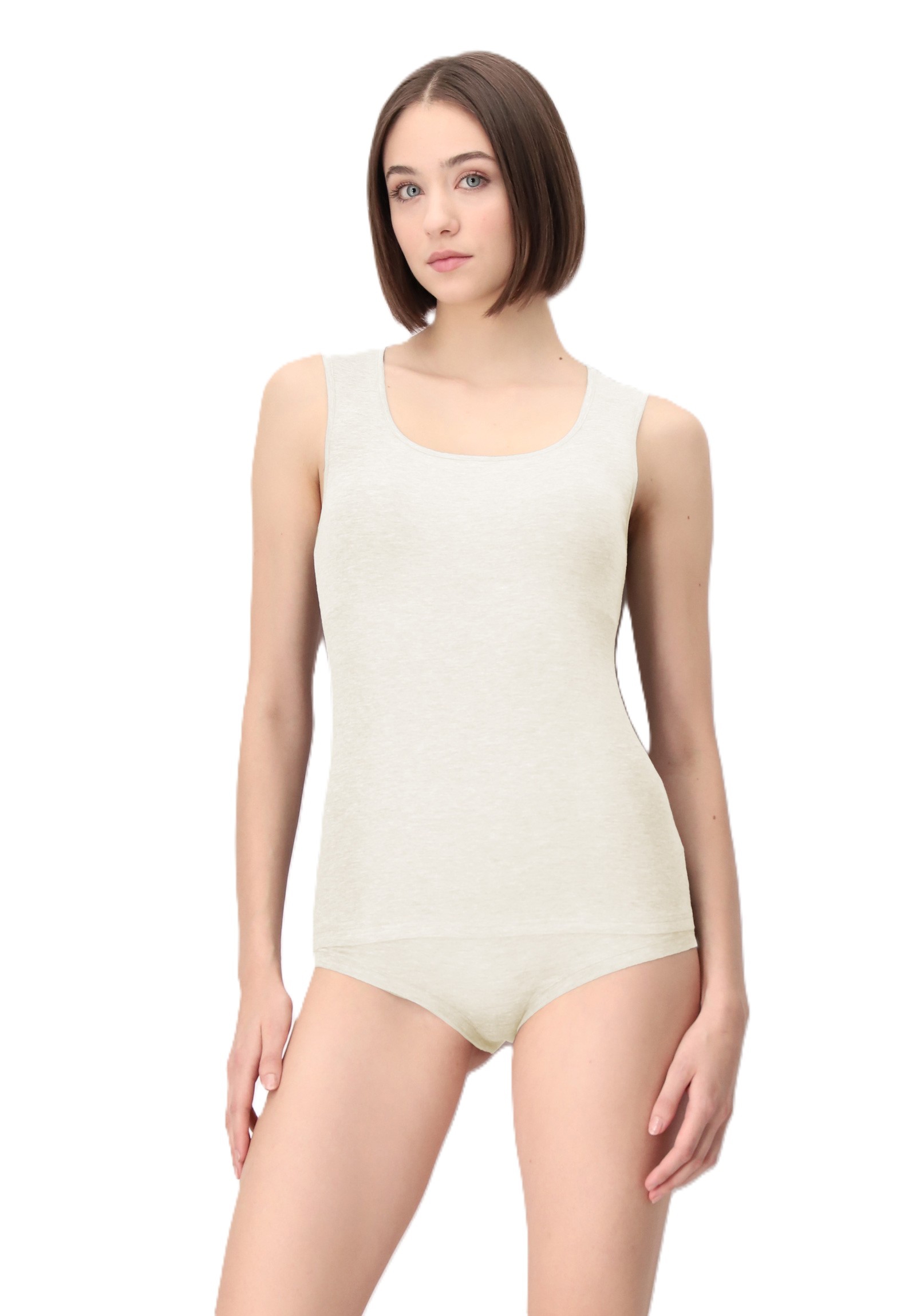 Oroblu Dames Perfect Line Cashmere - Tank Top Metal 2 - HW26