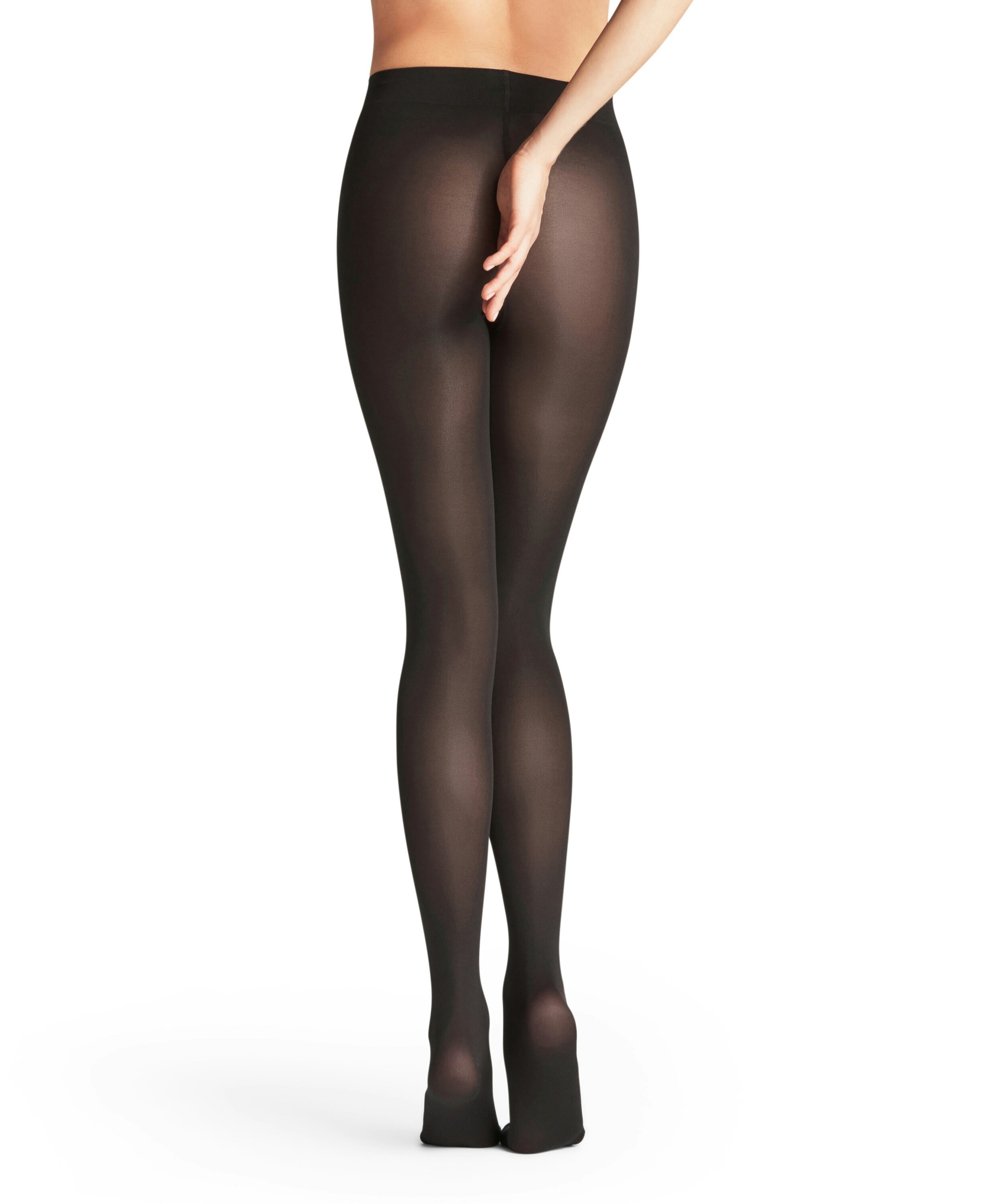 FALKE Dames Zijdezacht 40 DEN Panty Zwart