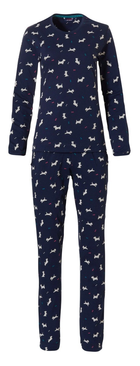 Dames Pyjama Donkerblauw