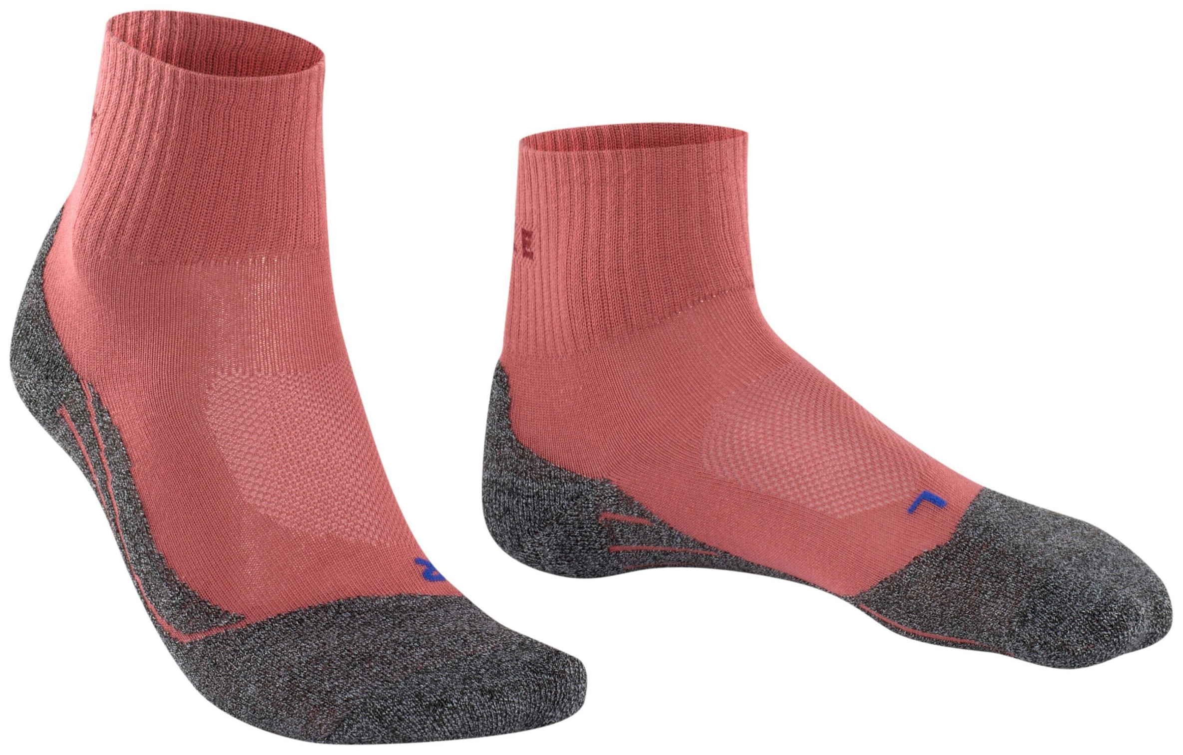 FALKE Dames TK2 Explore Cool Short Wandelsokken Mixed Berry