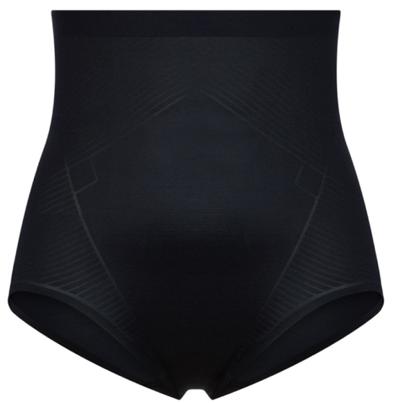 Dames Thinstincts 2.0 - High-Waisted Brief Very Black