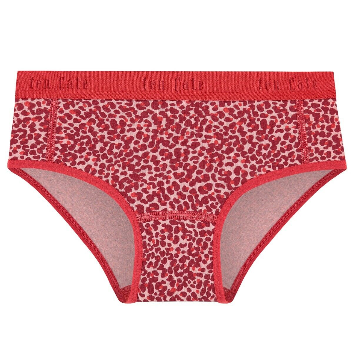 Meisjes Organic Cotton Stretch Hipster Rood