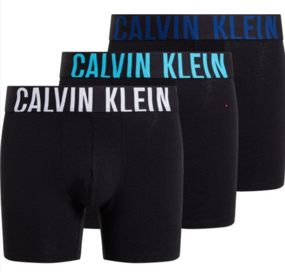 Intense Power Cotton Heren Boxer Brief 3-Pack Black