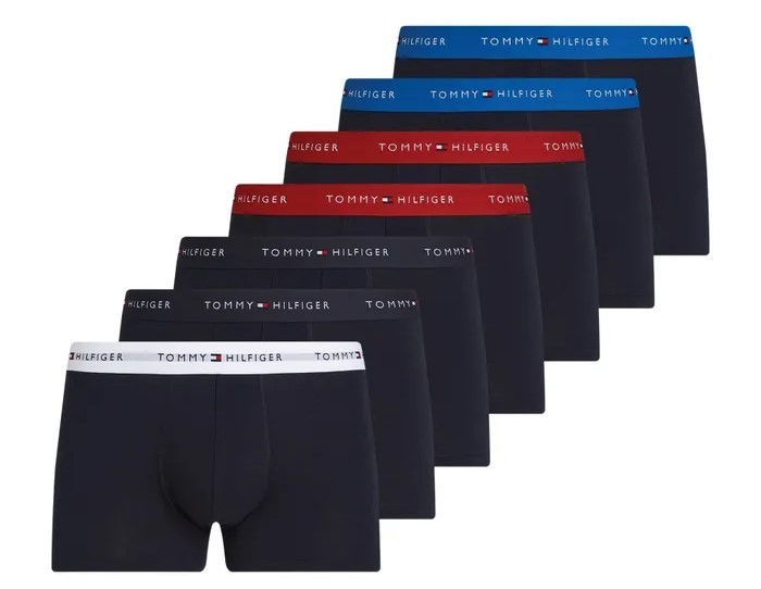 Heren Signature Boxershorts 7-Pack White