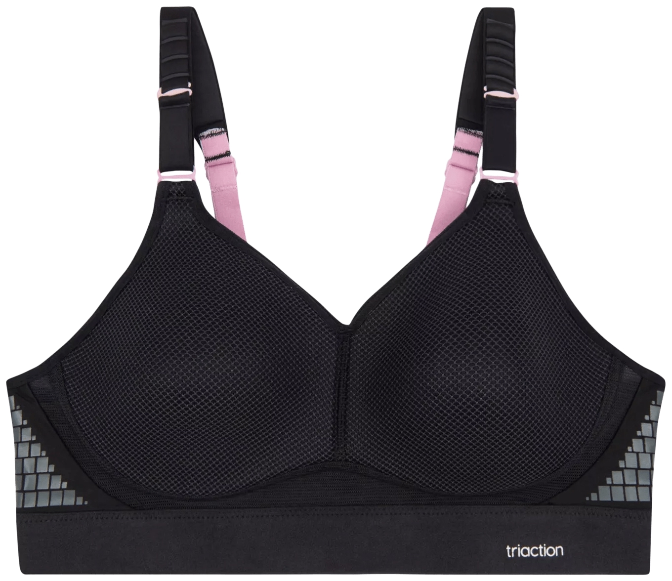 Dames Triaction Hybrid Lite Top Black