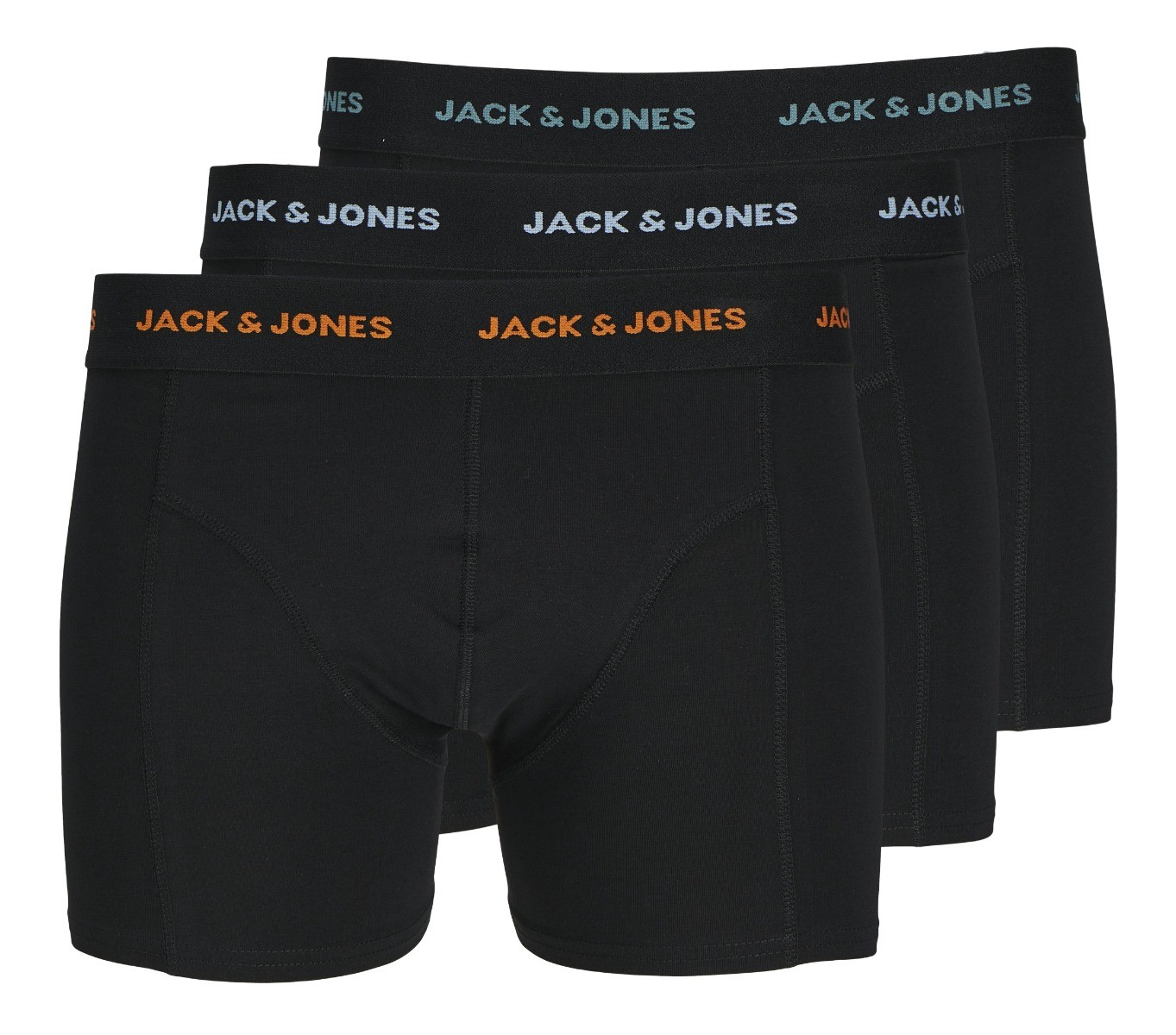 Jack&Jones Heren Jacmarvin Boxershorts 3-Pack Black