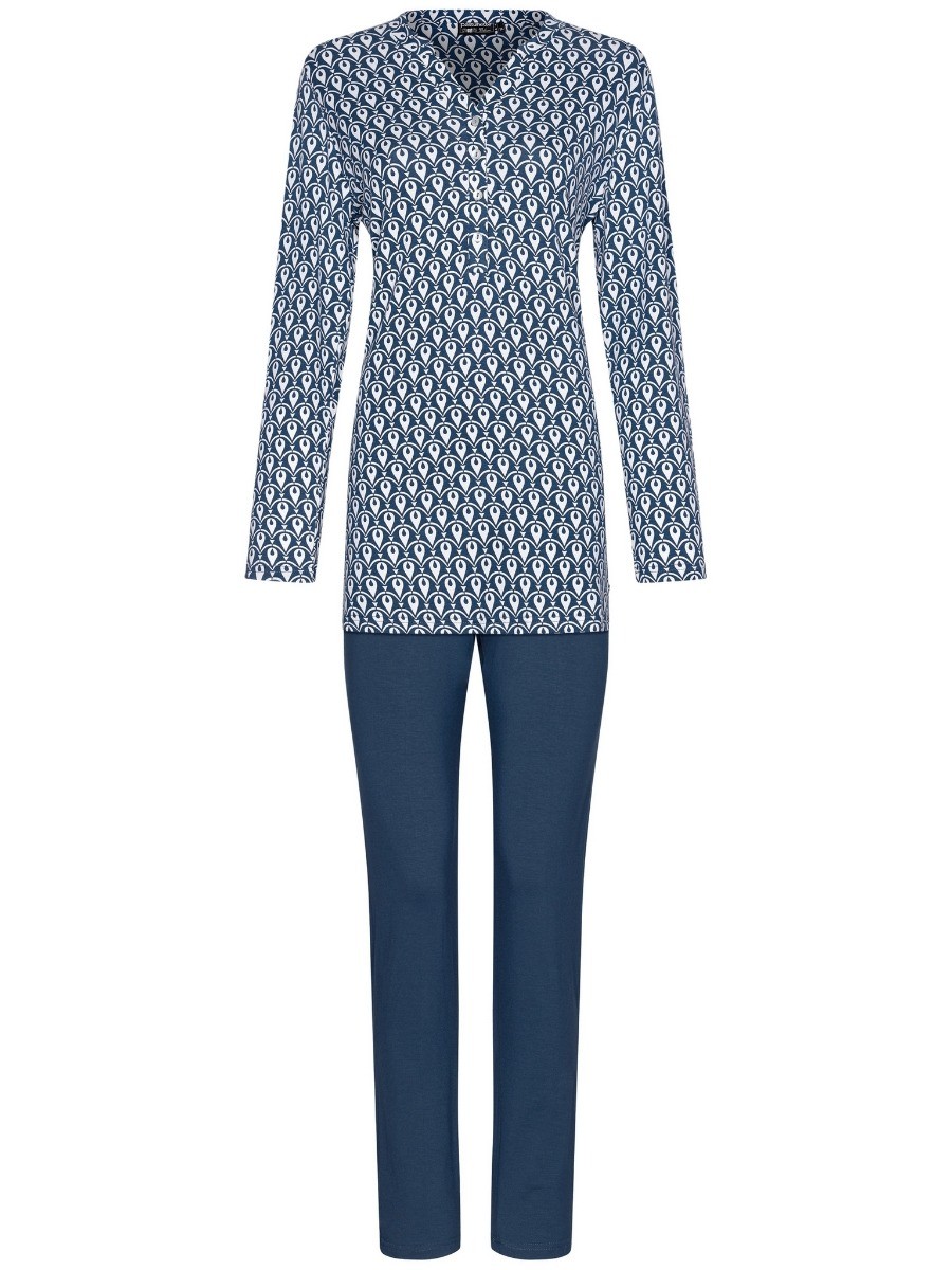 Dames Pyjama Dark Blue