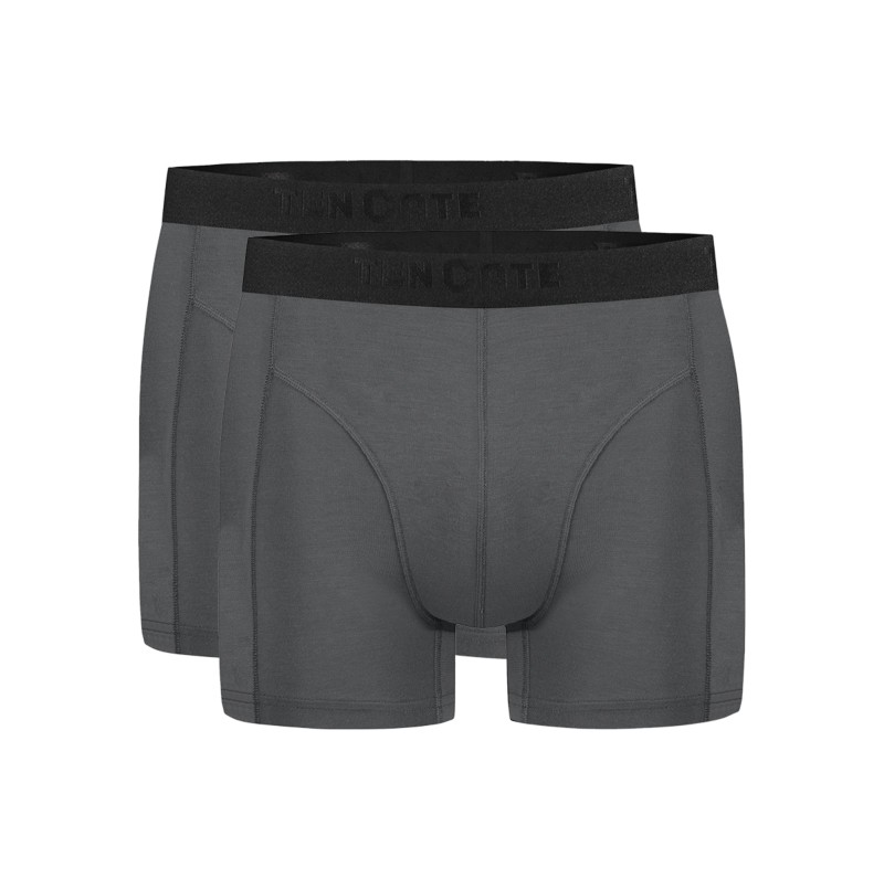 Heren Basics Bamboo Viscose men shorts 2 pack Grey