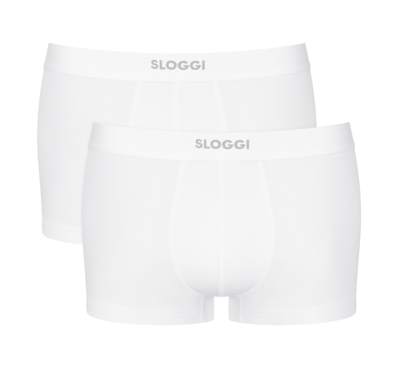 Heren Ever Ease Hipster 2-Pack White Heren Ever Ease Hipster 2-Pack White