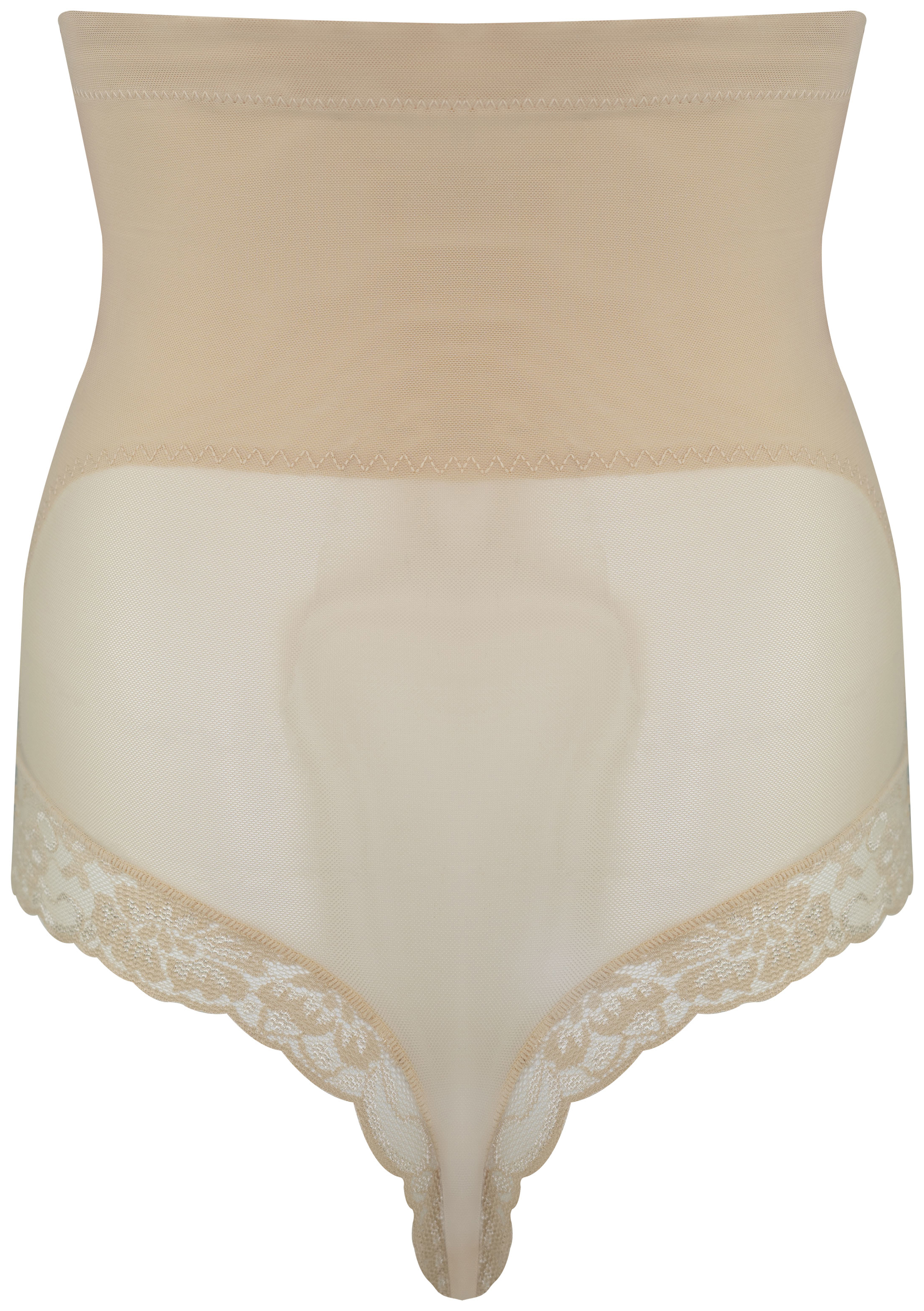 MAGIC Bodyfashion Dames Super Control Hi-Thong Latte