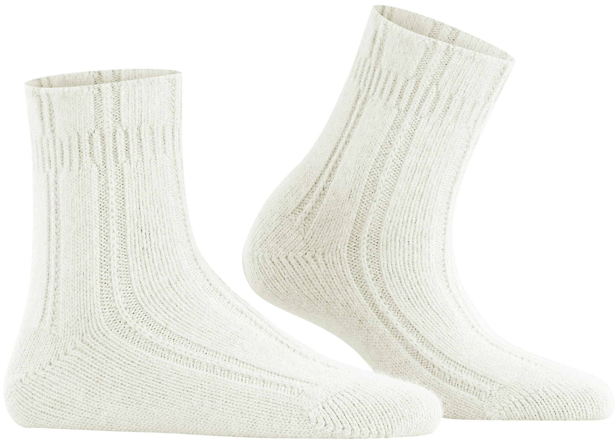 FALKE Dames Bedsock Huissokken Off-White
