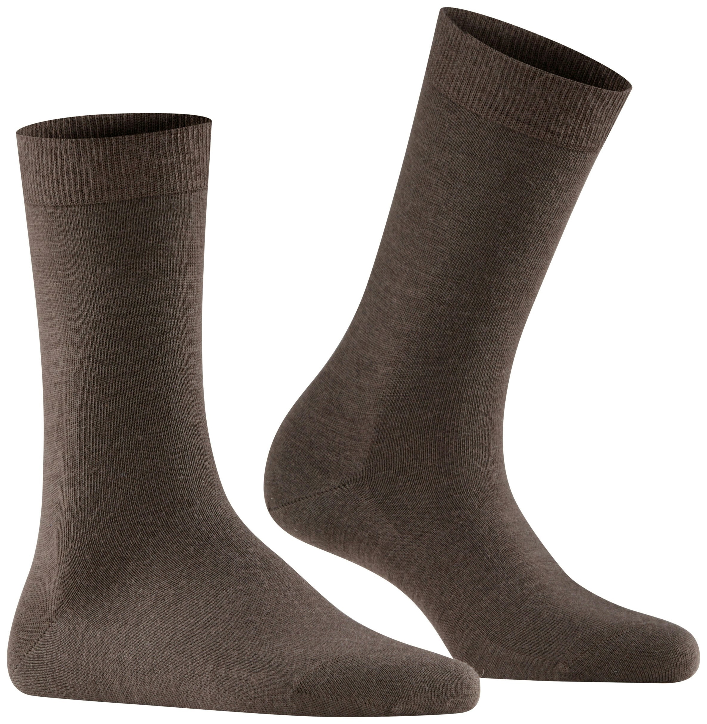 FALKE Dames Softmerino Sokken Dark Brown