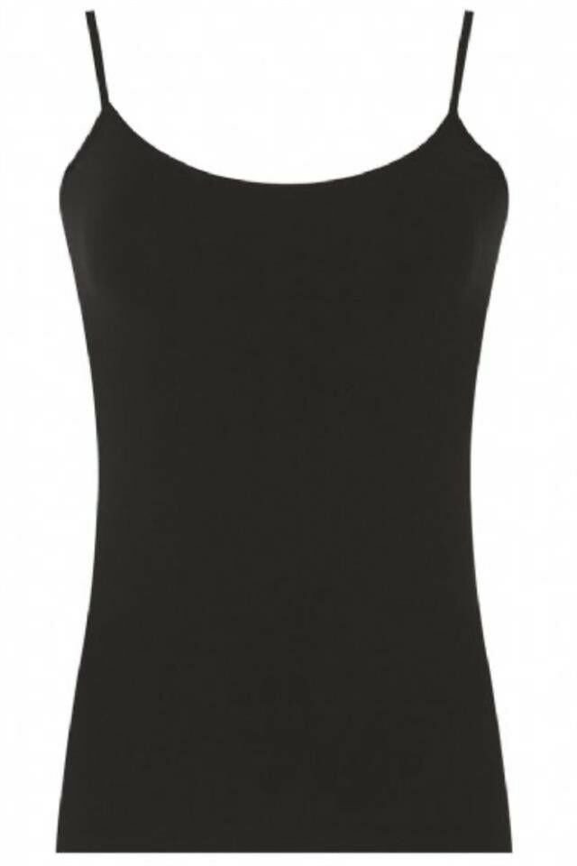 Dames Perfect Line Modal Top Black