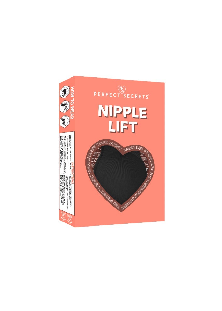 Perfect Secrets Dames Nipple Lift Black