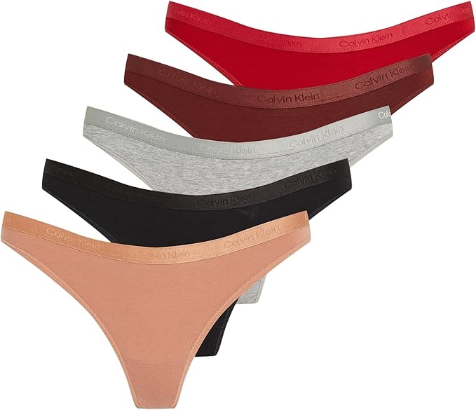 Modern Logo Dames String 5-Pack Multi