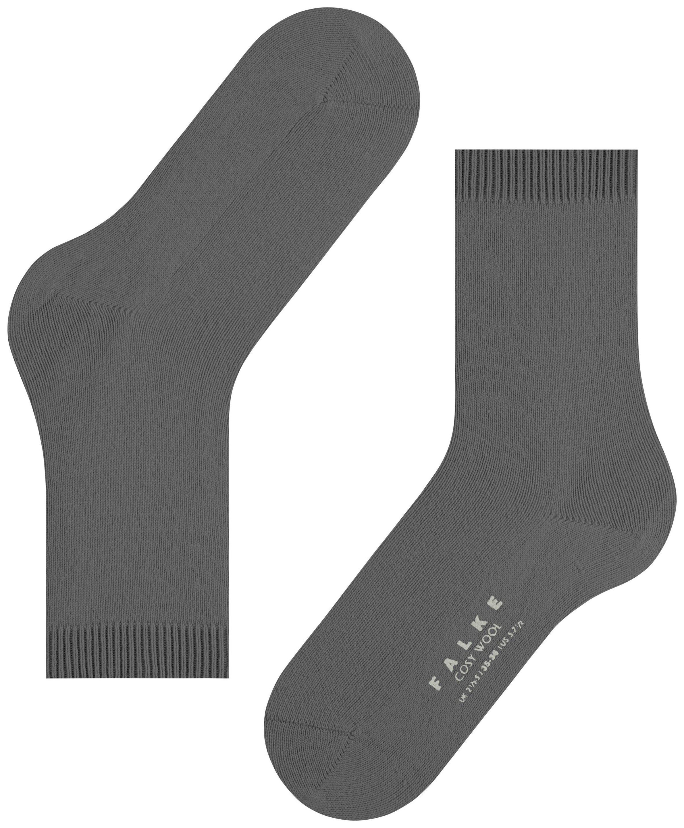 FALKE Dames Cosy Wool Sokken Grijs