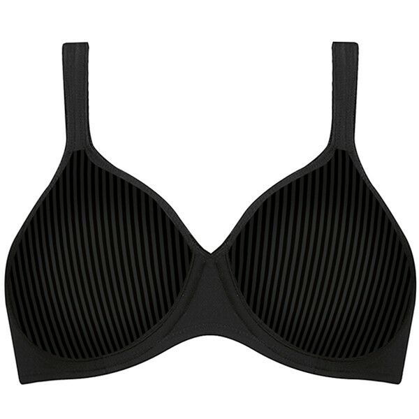 Modern Soft + Cotton Dames Beugel Bh Zwart