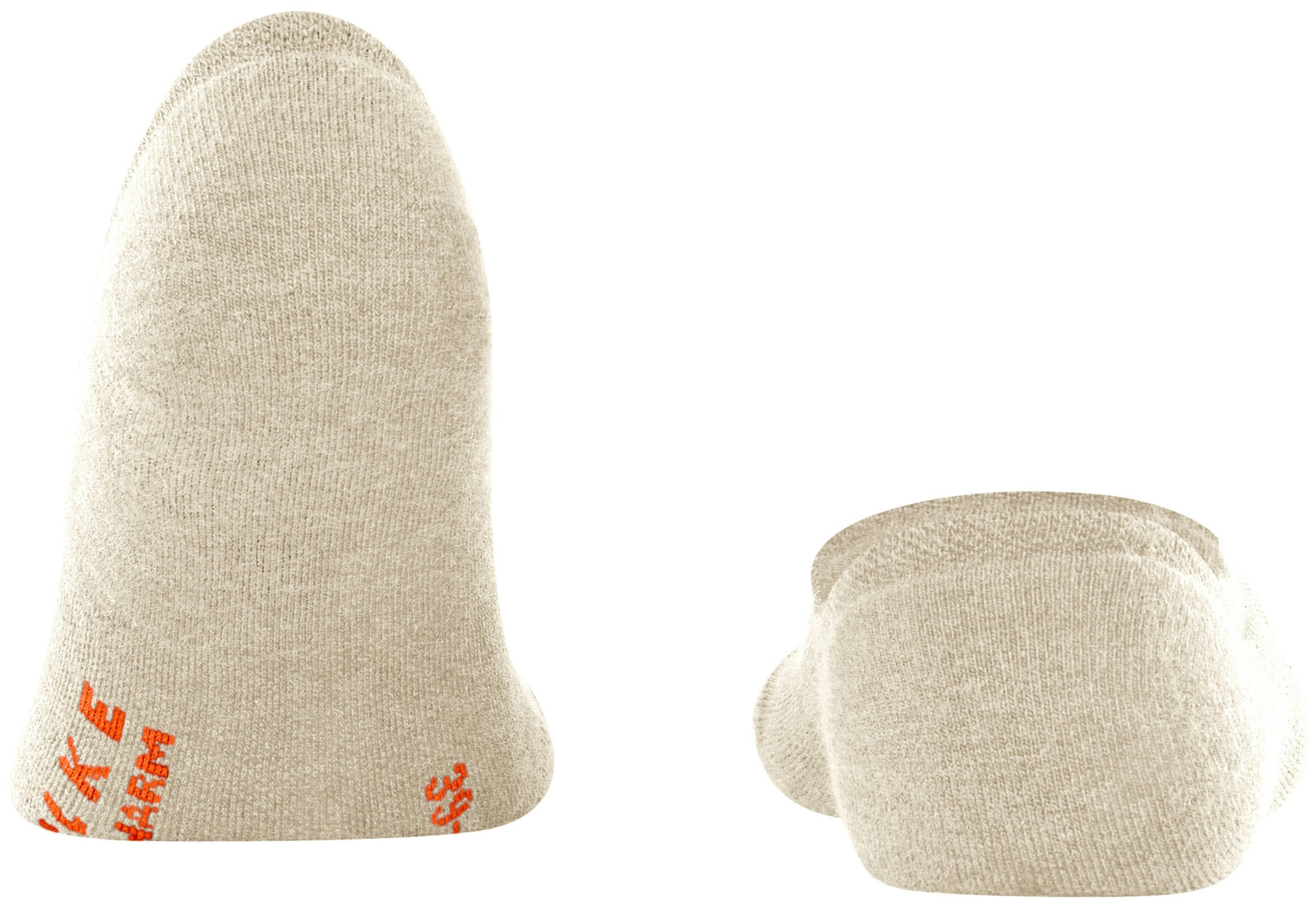 FALKE Unisex Keep Warm Footies Beige