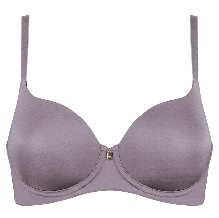 Body Make-up Essentials Dames Voorgevormde Beugel Bh Paars-Grijs