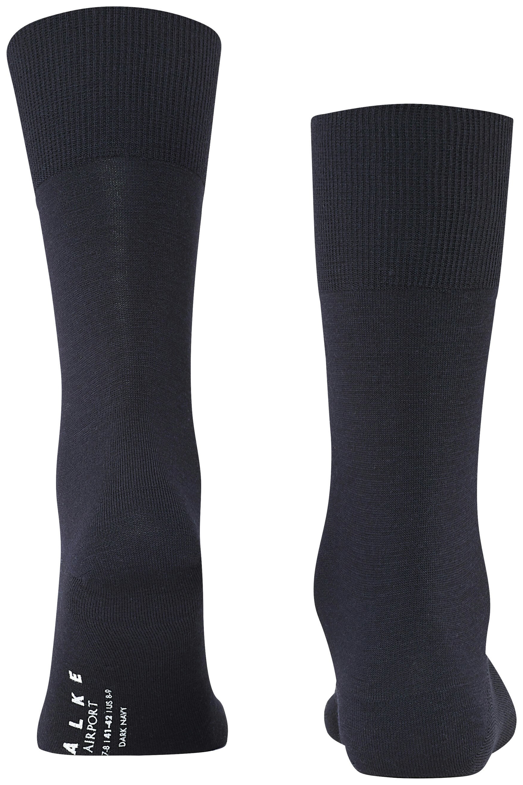 FALKE Heren Airport Sokken Dark Navy