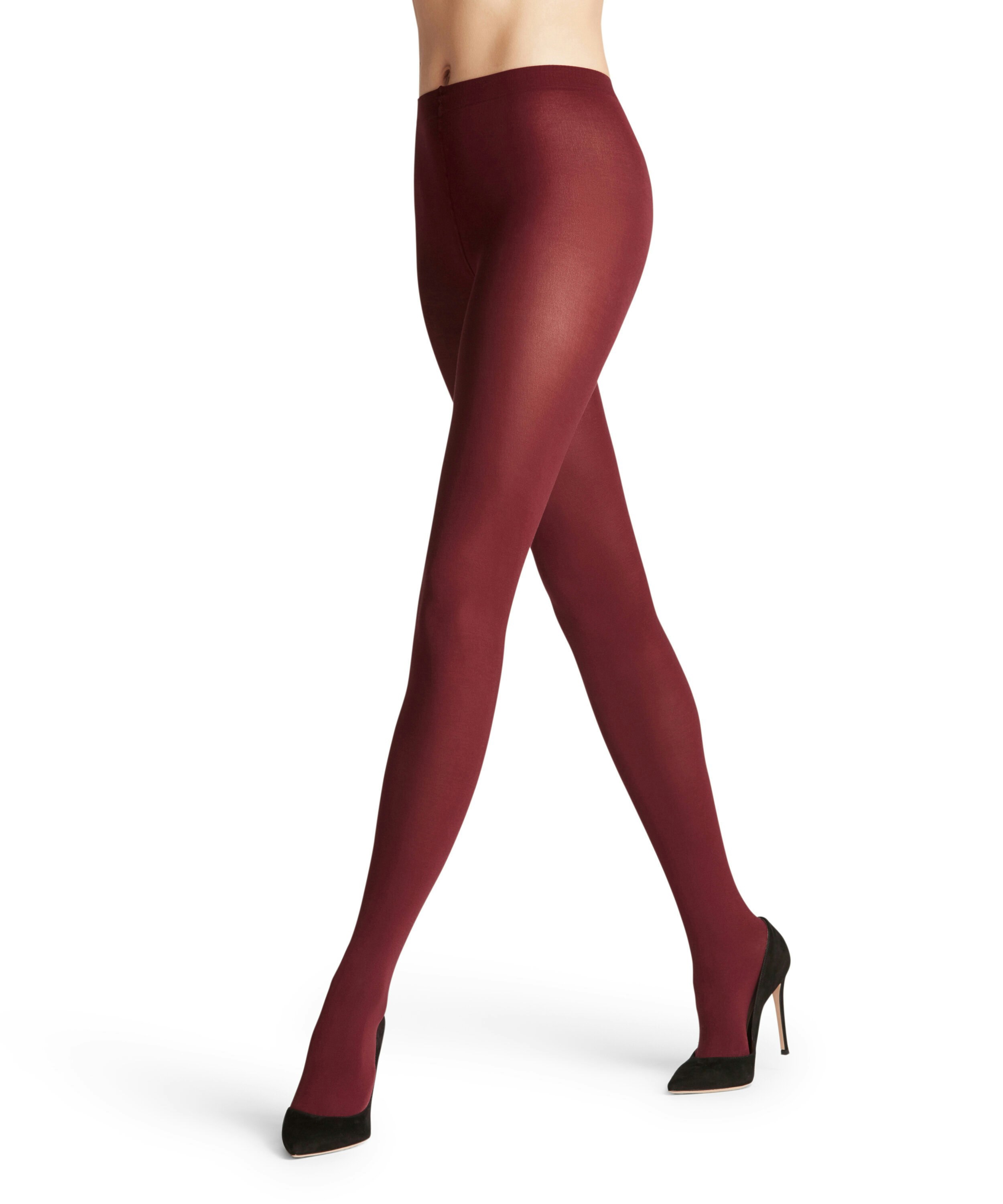 FALKE Dames Cotton Touch Panty Rood