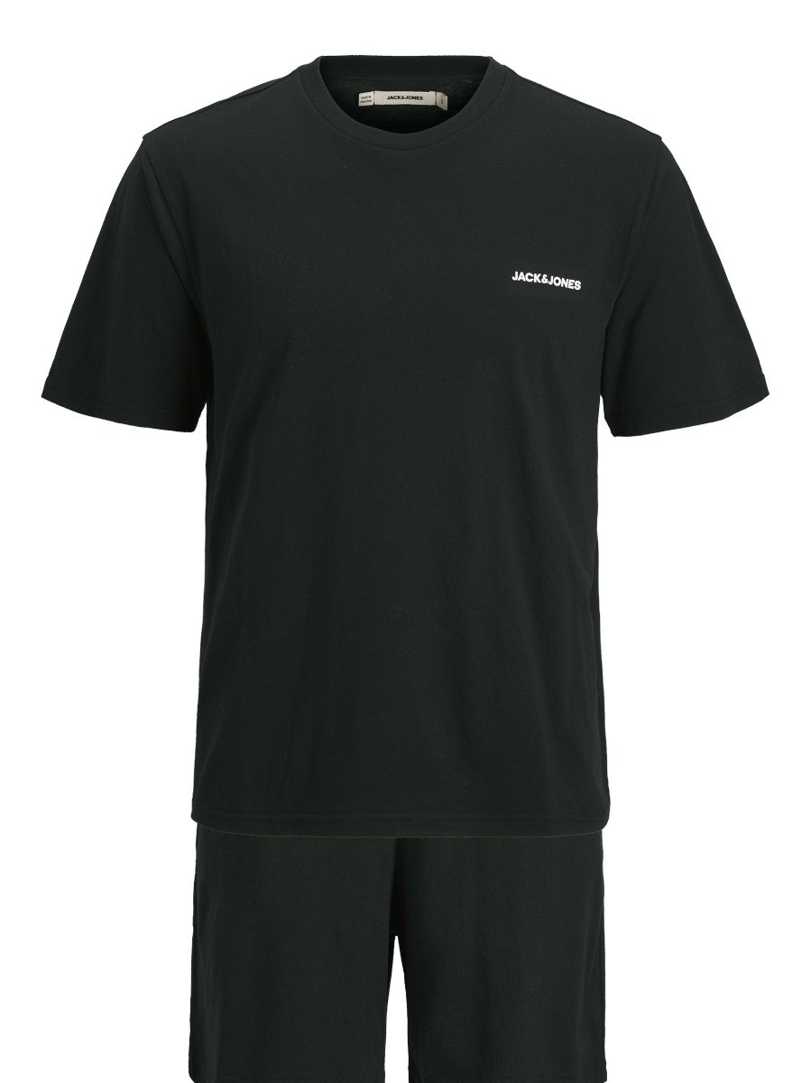 Heren Jaceverest T-shirt & Shorts Set Black