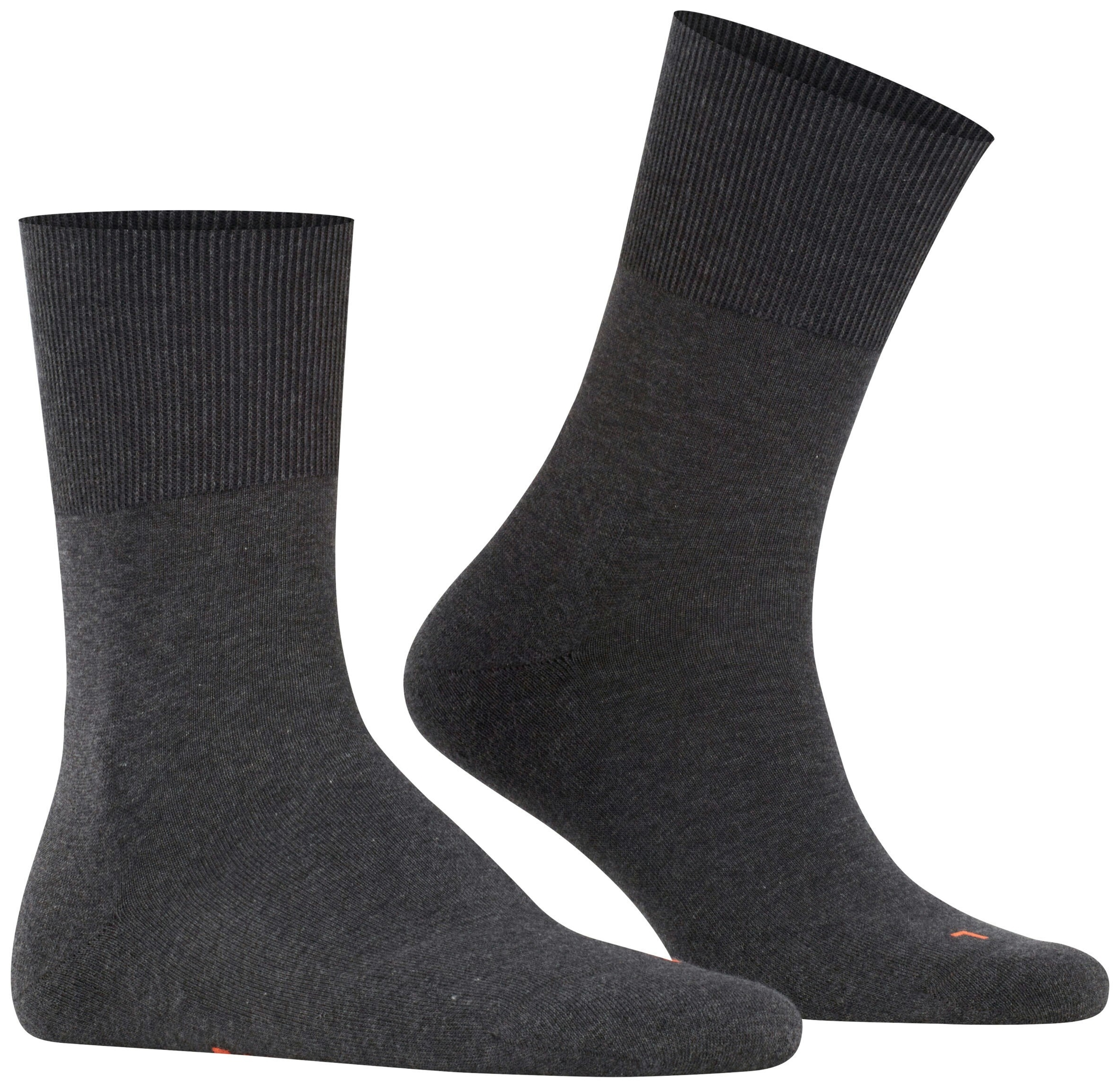 FALKE Unisex Run Sokken Donker Grijs