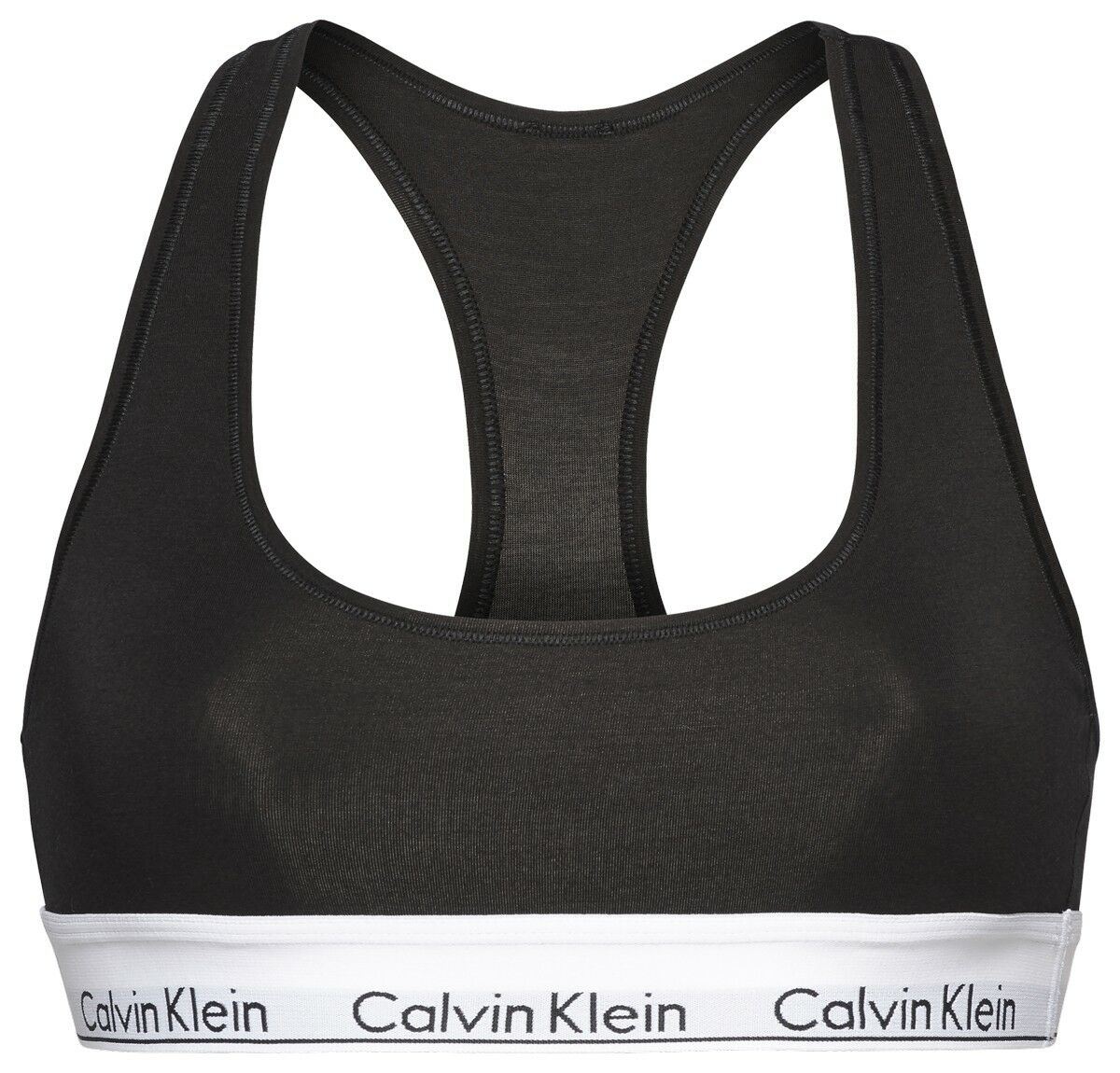 Modern Cotton Dames Top Black W/ Black Wb