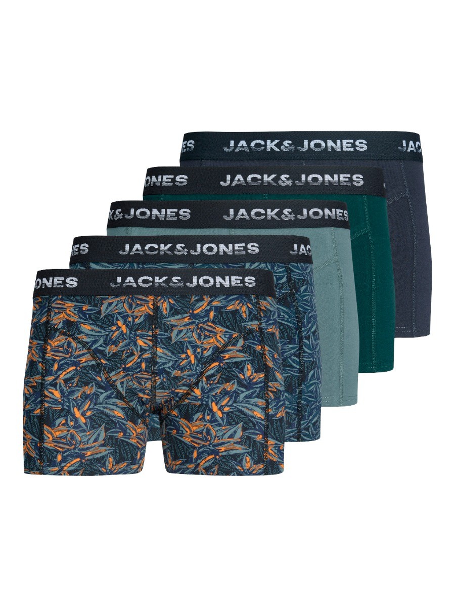 Heren Jacmaxwell Trunks 5-Pack Goblin Blue