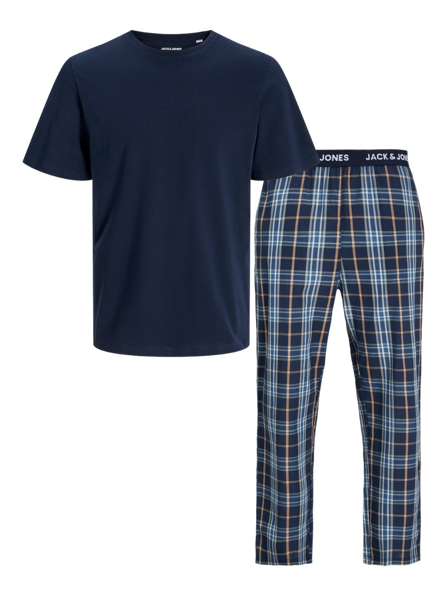 Heren Jacluca SS Pyjama Navy Blazer