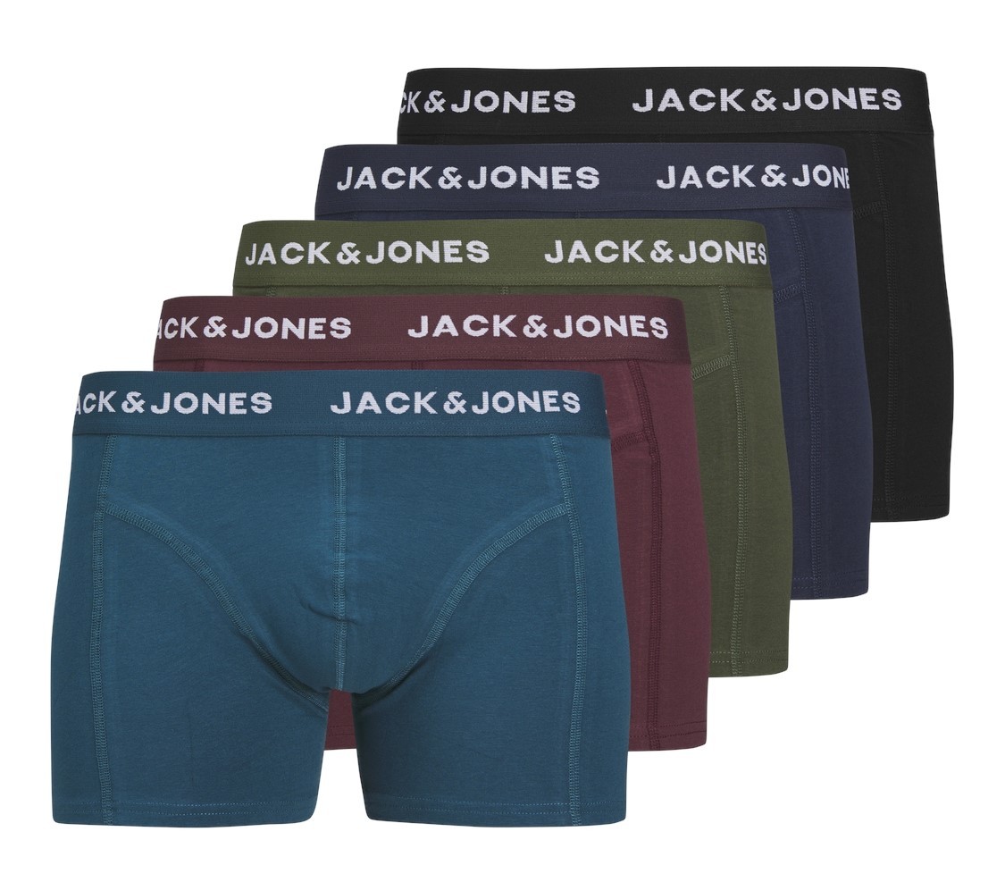Heren Jacteo Boxershorts 5-Pack Navy Blazer