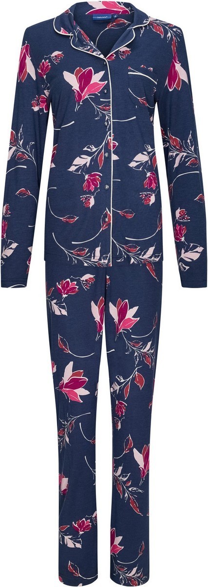 Dames Pyjama Dark Blue